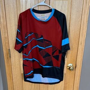 Giro Red Raven Red and Black Cycling Jersey